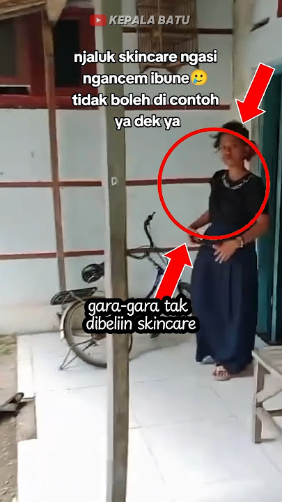 VIRAL‼️ Karena Tak Dibeliin Skincare, Pelajar SMP Tega Mengancam Ibunya Dengan Pisau 🤬☠️