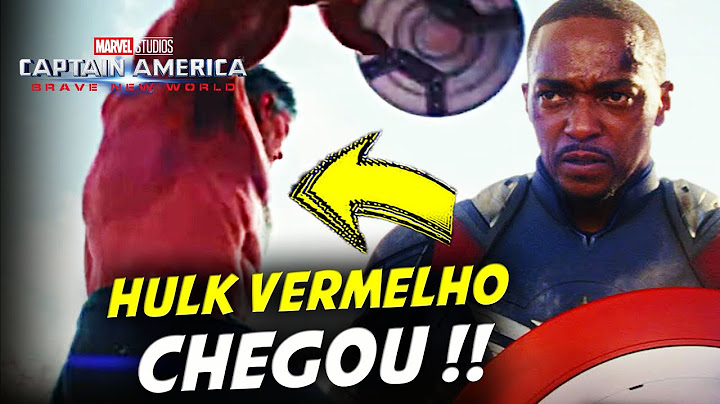 HULK VERMELHO vs CAPITÃO AMÉRICA !! TRAILER OFICIAL CAPITÃO AMÉRICA 4 ADMIRAVÉL NOVO MUNDO | MARVEL
