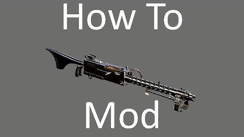 How To Mod M1919A6 | How To Mod | Heroes & Generals