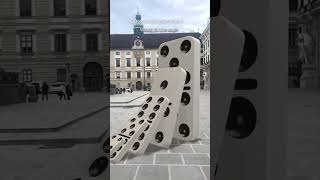 Giant Domino Falling - V13  #Domino #Dominos #Experiment