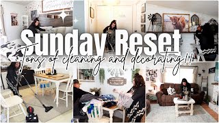 ✨New ✨Double Wide Mobile Home Sunday Reset |Mobile Home Living | Cleaning motivation | Clean with me