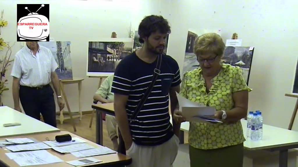 ESPARREGUERA TV. Es lliuren els Premis del 45è Concurs de Pintura Ràpida d'Esparreguera