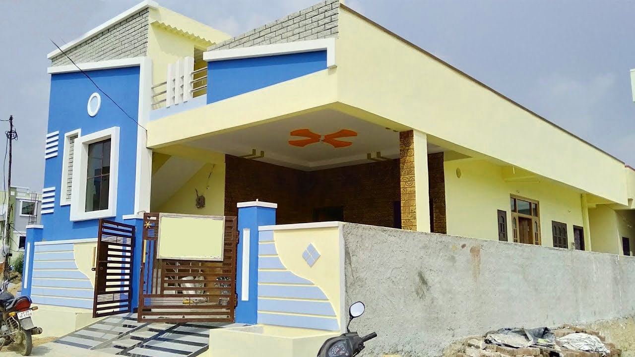 167 sq. yds 30 x 50 south facing 2 bhk house plan with real walkthrough || 4 cents plan @ hyderabad