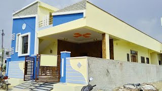 167 sq. yds 30 x 50 south facing 2 bhk house plan with real walkthrough || 4 cents plan @ hyderabad