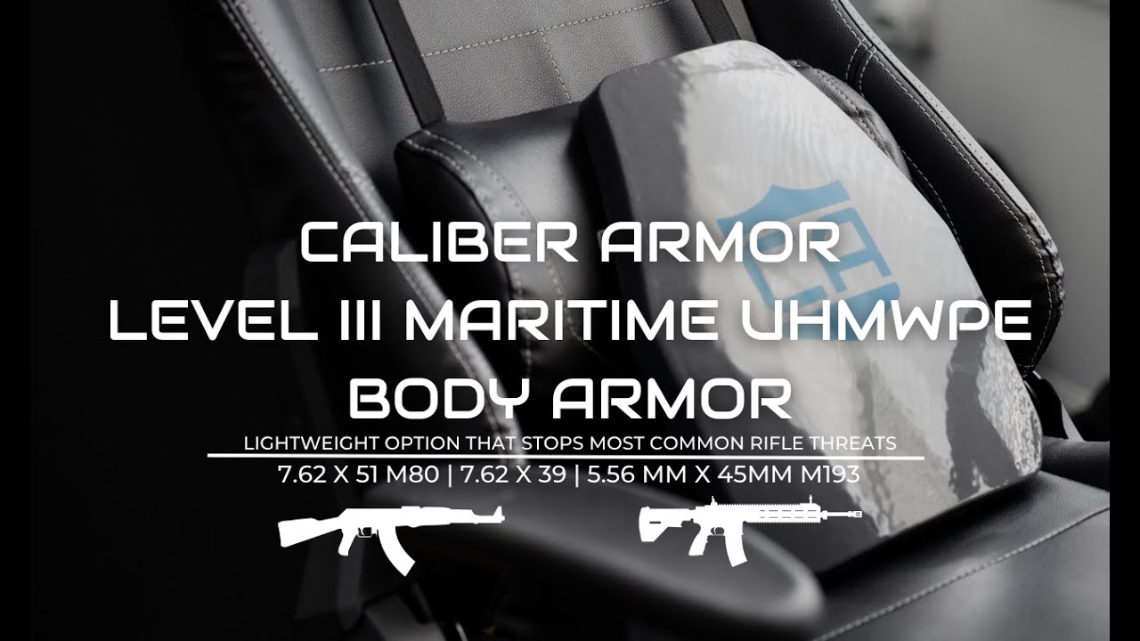 Caliber Armor Maritime Level III UHMWPE - — 221B Tactical