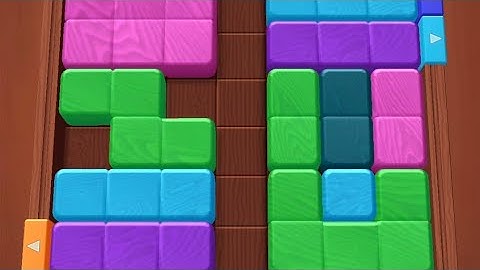 Wood Away Block Jam Level 61 Game Walkthrough Solution