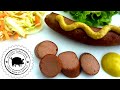 Saucisse frankfurter hot dog charcuterie maison