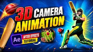 3D Camera Animation in After Effects 🔥 Easy Tutorial for Beginners