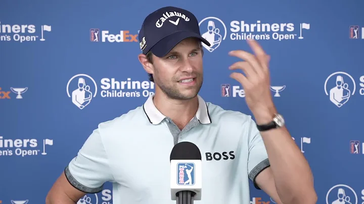 Thomas Dietry Thursday Flash Interview 2022 Shriners Children's Open