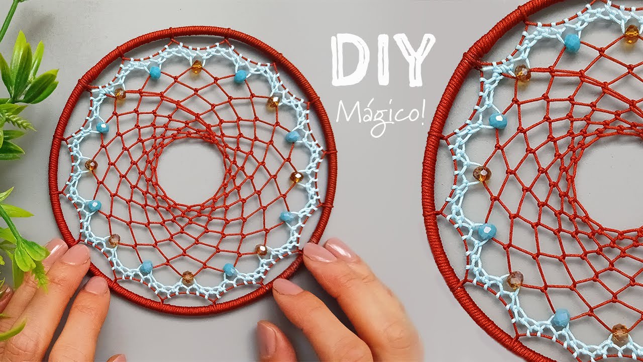 HAZ UN ATRAPASUEÑOS INCREÍBLE! ✨🌿 Paso a Paso | AMAZING DREAMCATCHER WALL HANGING!