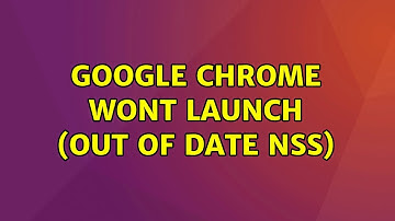 Ubuntu: Google chrome wont launch (Out of date nss)
