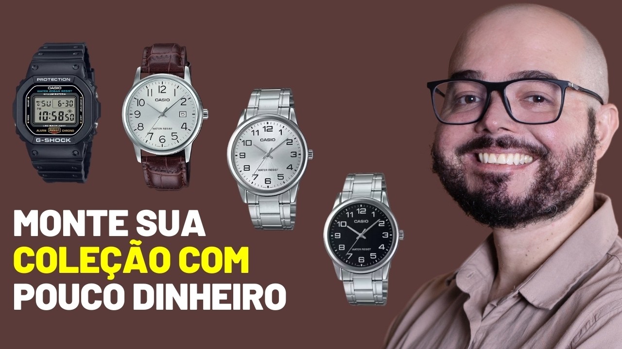 Montando a Coleção de Relógios PERFEITA Gastando Menos de R$1000!