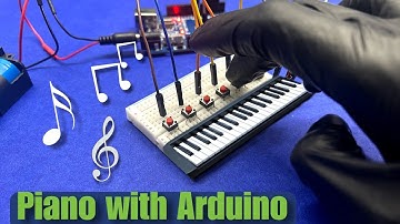 🎶 SoundPad: Piano with Arduino 🎹 Build Your Own Pocket Piano with Arduino! 🔧