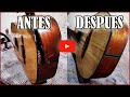 Como PEGAR Y REPARAR Guitarra Acústica Paso a Paso (Video completo)