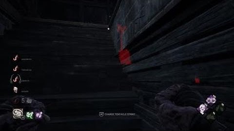 All four on the basement hooks at once DBD