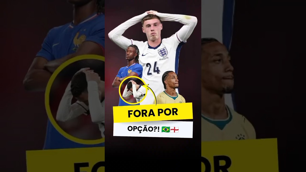 A SELEÇÃO DOS EXCLUÍDOS DA COPA DE 2026! 🤯❌ #shorts #viral