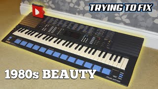 Can I FIX this 1980s Synth / Keyboard Beauty?