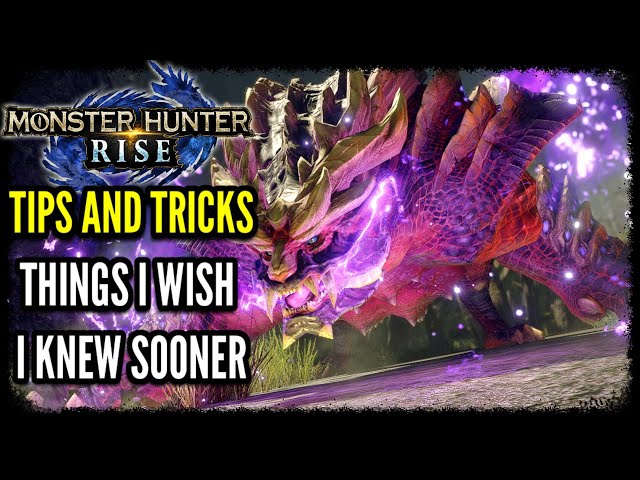 Monster Hunter Rise guides, tips, and tricks - Polygon