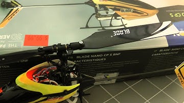 Blade Nano CP S Helicopter Swashplate Drift / Centering Fix Using Sub Trim
