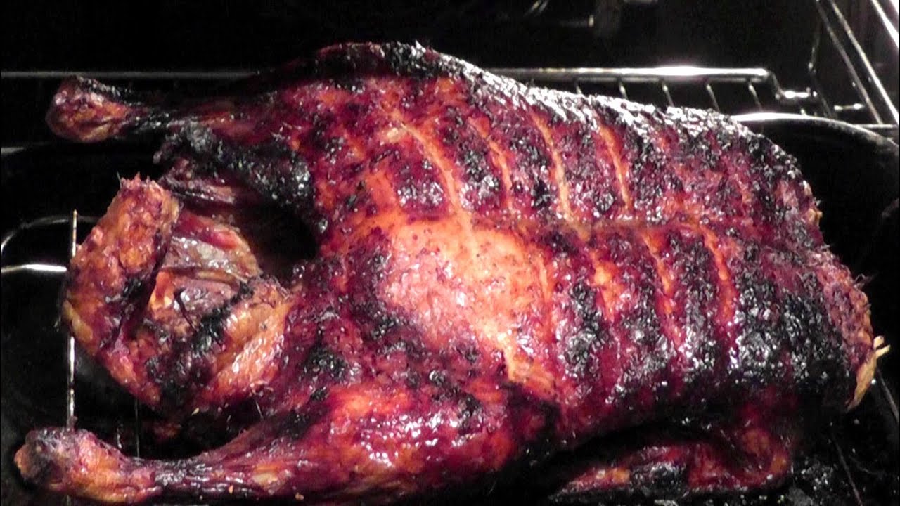 Christmas ROASTED DUCK recipe | How to cook | Orange glaze sauce - YouTube