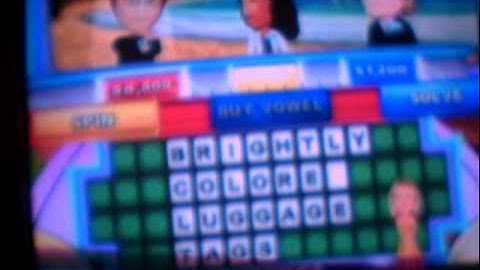 wheel of fortune wii run game 2 part 1