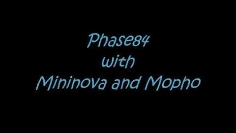 061 - Phase84 with Mininova arpeggios and Mopho sequence (23.12.2019)