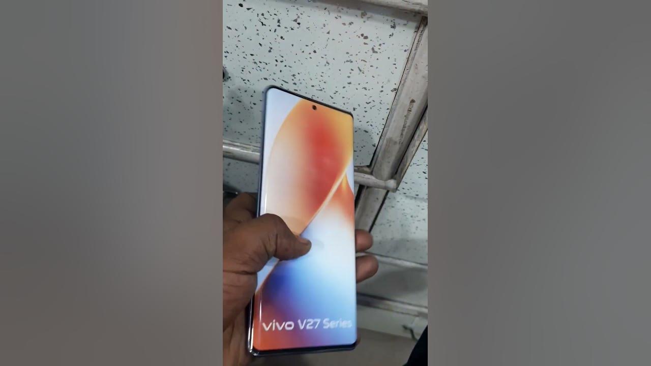 Vivo v27 curve display with ringlight premium design youtube