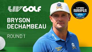 Bryson DeChambeau Overpowers Chatham Hills!  | LIV Golf Indy Round 1 (All Holes)