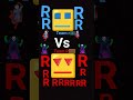 blue vs red