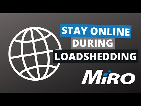 Stay Connected During Loadshedding | MiRO Distribution