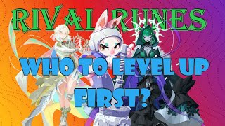 Level Up These Espers FIRST To Get a MASSIVE Head Start! | Rival Runes | DISLYTE