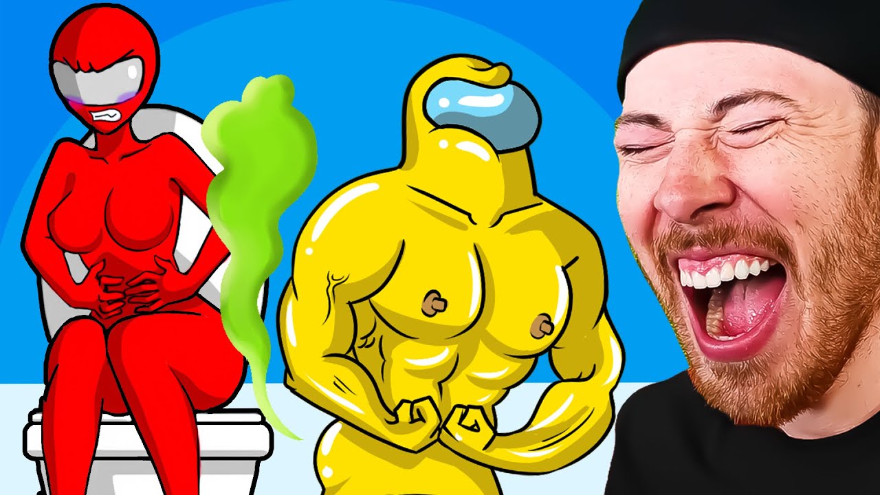 TRY NOT TO LAUGH! (Among Us Animaitons)