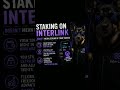 📈 Staking on InterLink doesn't mean locking up your tokens! #InterLink #ITLG #ITL