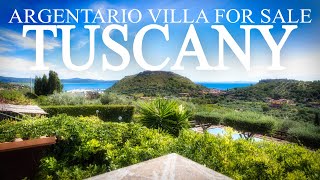 VILLA FOR SALE IN TUSCANY FRONT SEA IN PORTO ERCOLE - MONTE ARGENTARIO (ITALY) | MANINI ITALY HOME
