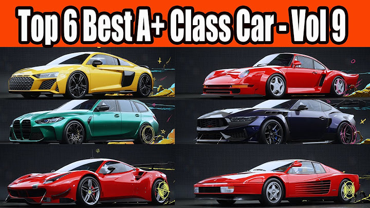 Top 6 Best A+ Class Car in NFS Unbound Vol 9