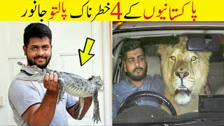 4 Most Craziest Pets In Pakistan Urdu/Hindi | Zee Ali Tv