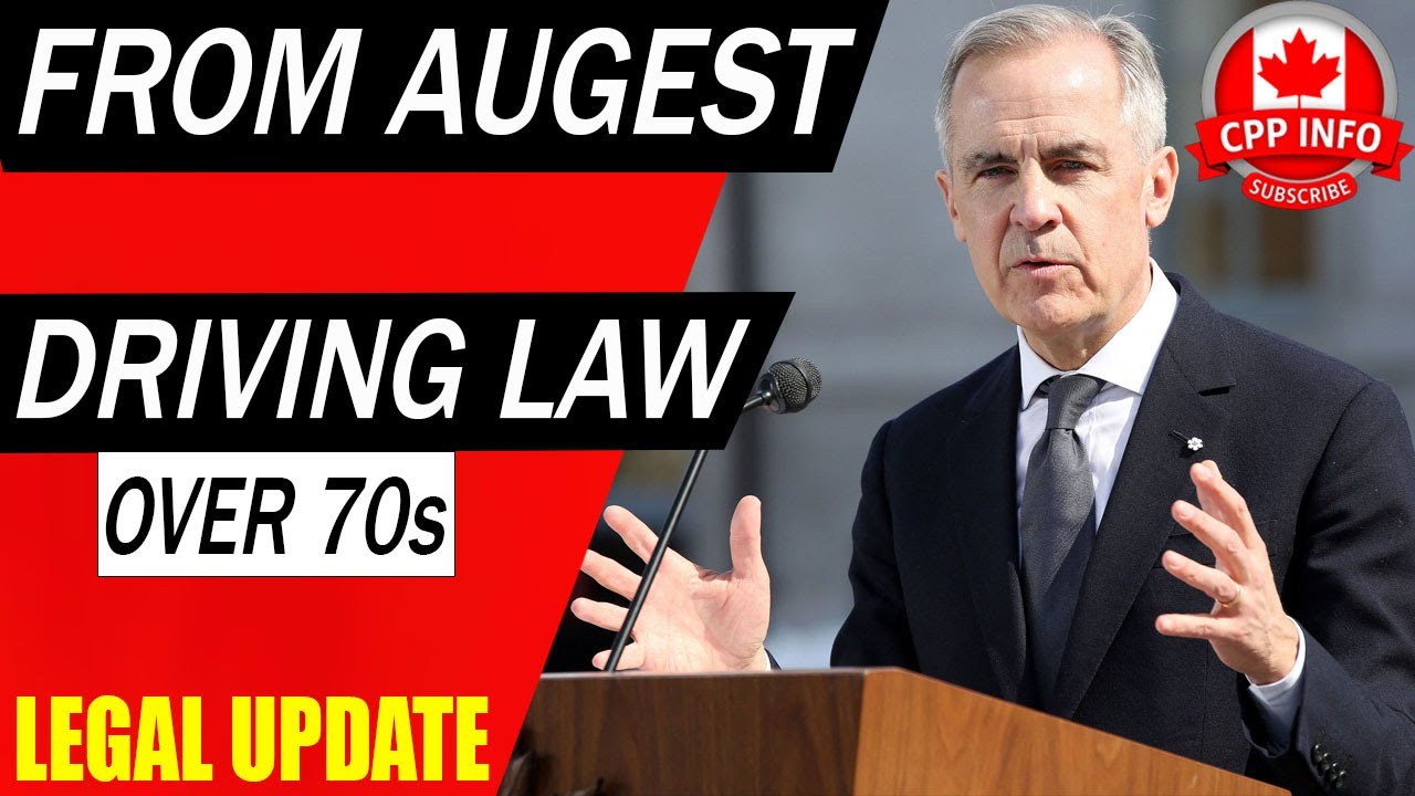 Canada Driving Law Shake-Up: New Rules for Over-70s Begin August 2025 – Are You Ready?