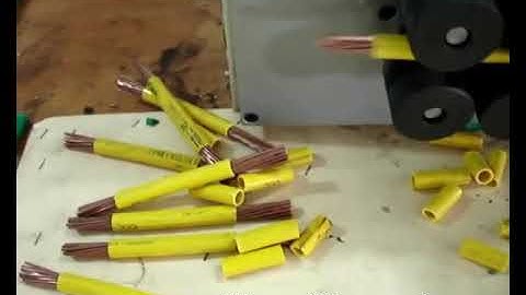 wire cable stripping cutting twisting machines