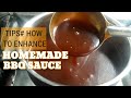 TIPS- HOW TO ENHANCE HOMEMADE BBQ SAUCE / EASY BBQ SAUCE RECIPE