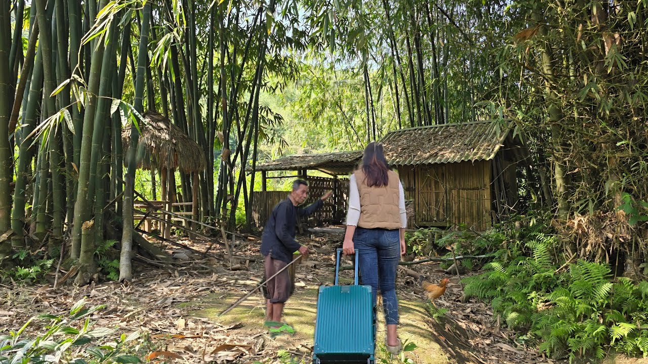 Kind man gives a homeless girl an abandoned house — new life begins from zero