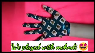 5 minutes crafts mehndi hack for beginners|mehndi designs #SheCreates#1like1subscribe #1000blessings
