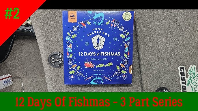 Mystery Tackle Box - 12 Days Of Fishmas Advent Calendar Unboxing