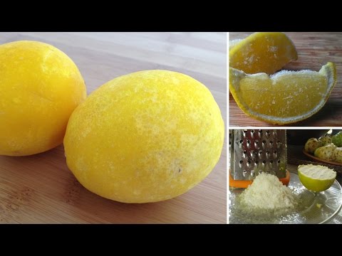 Here's Why You Should Freeze Your Lemons