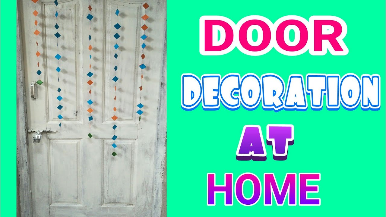Door Decoration ideas | DIY - YouTube
