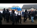 Damien Quinn at Graveside of Declan McGlinchey R.I.P