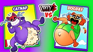 💜 CATNAP vs DOGDAY 😺- Poppy Playtime Chapter 3 (Story blind bag , paper diy, pregnant)