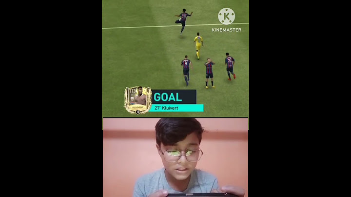 Kluivert scores the goal & his celebration is so funny 🤣 || #shorts #fifamobile