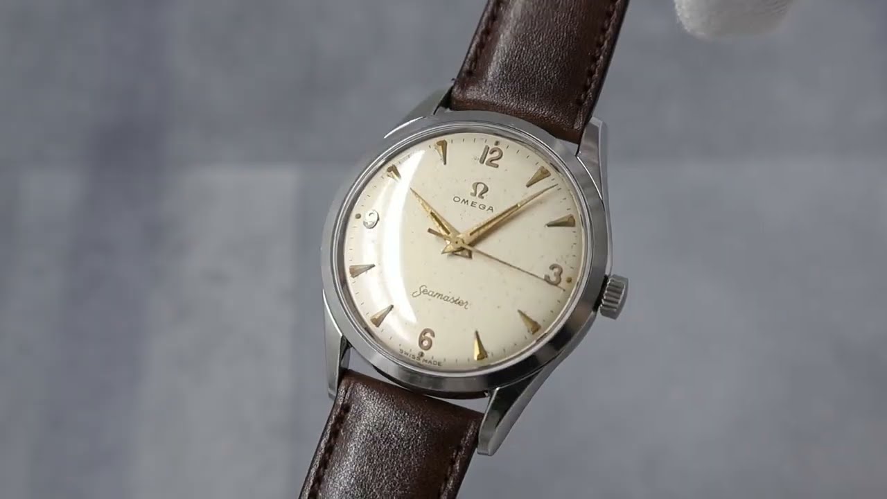 大幅値下げ！美品マークバイ人気腕時計♡ オメガ シーマスター 30mmキャリバー Ref.2938-1SC 1958年製