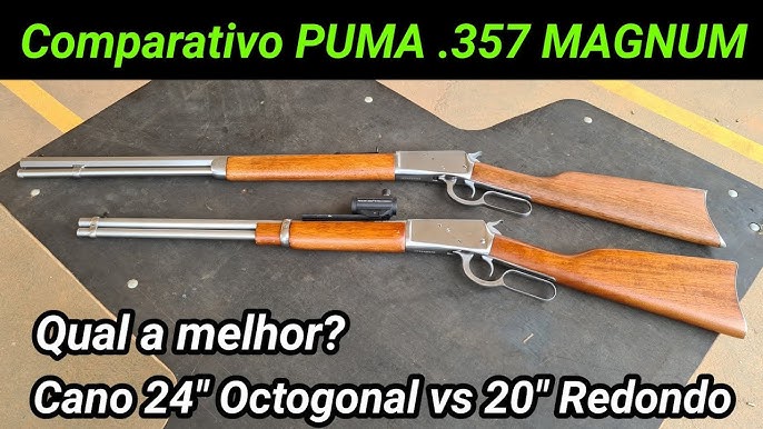 Carabina Puma Calibre .357 Magnum Cano Redondo 20