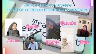 HRM 533 GROUP 2(TRAINING AND DEVELOPMENT)